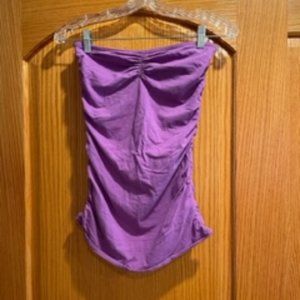 Victoria Secret The Body Shop Purple Tube Top